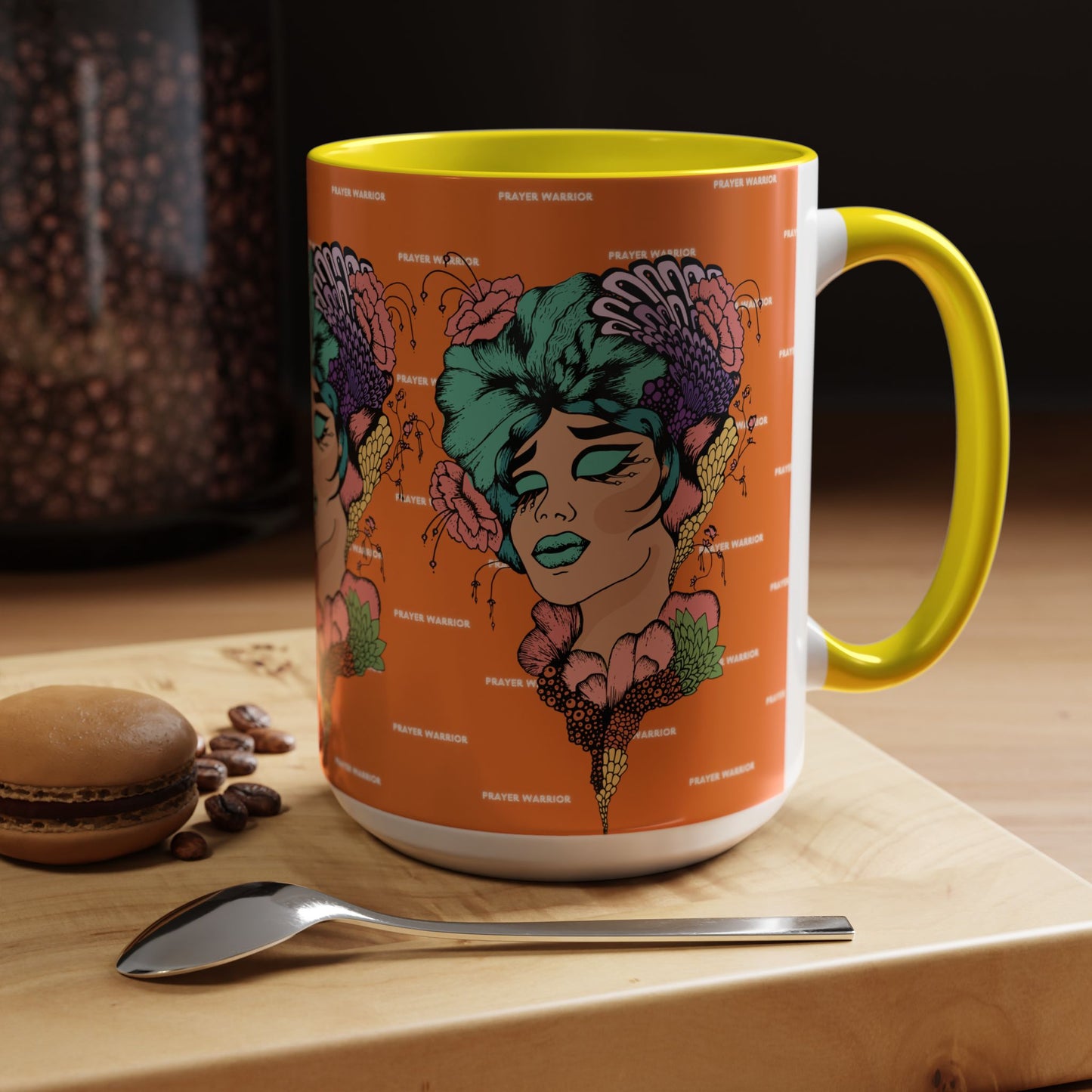 Prayer Warrior - Mug (Orange)