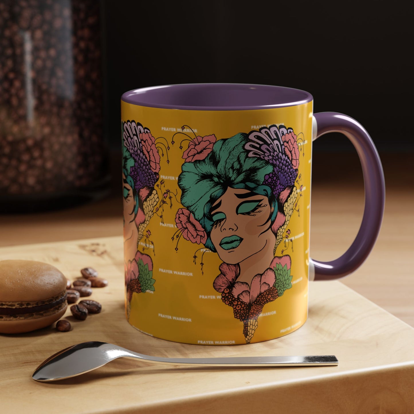 Prayer Warrior - Mug (Yellow)