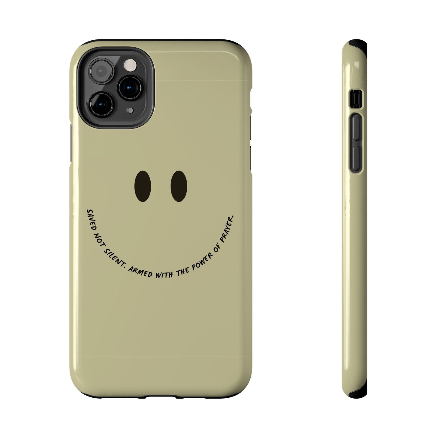 Tough Phone Case - 'Saved Not Silent''