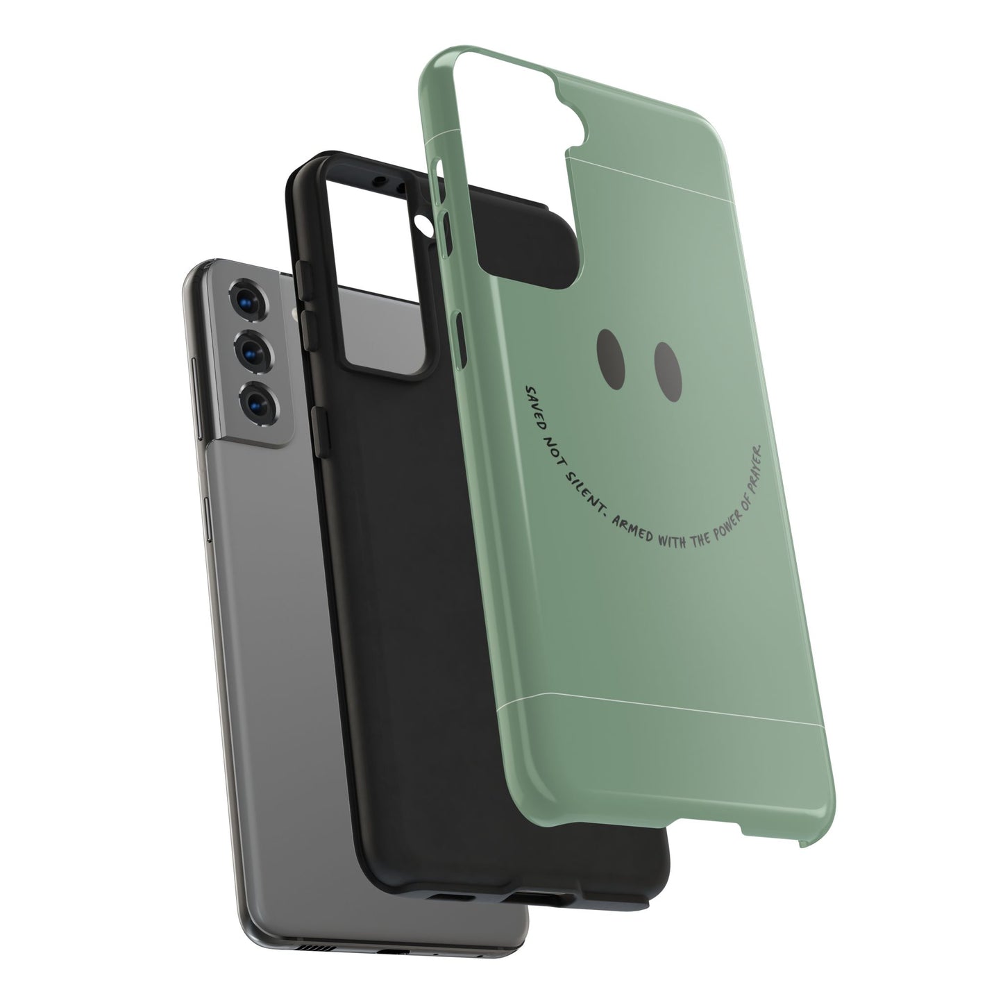 Tough Phone Case - 'Saved Not Silent''