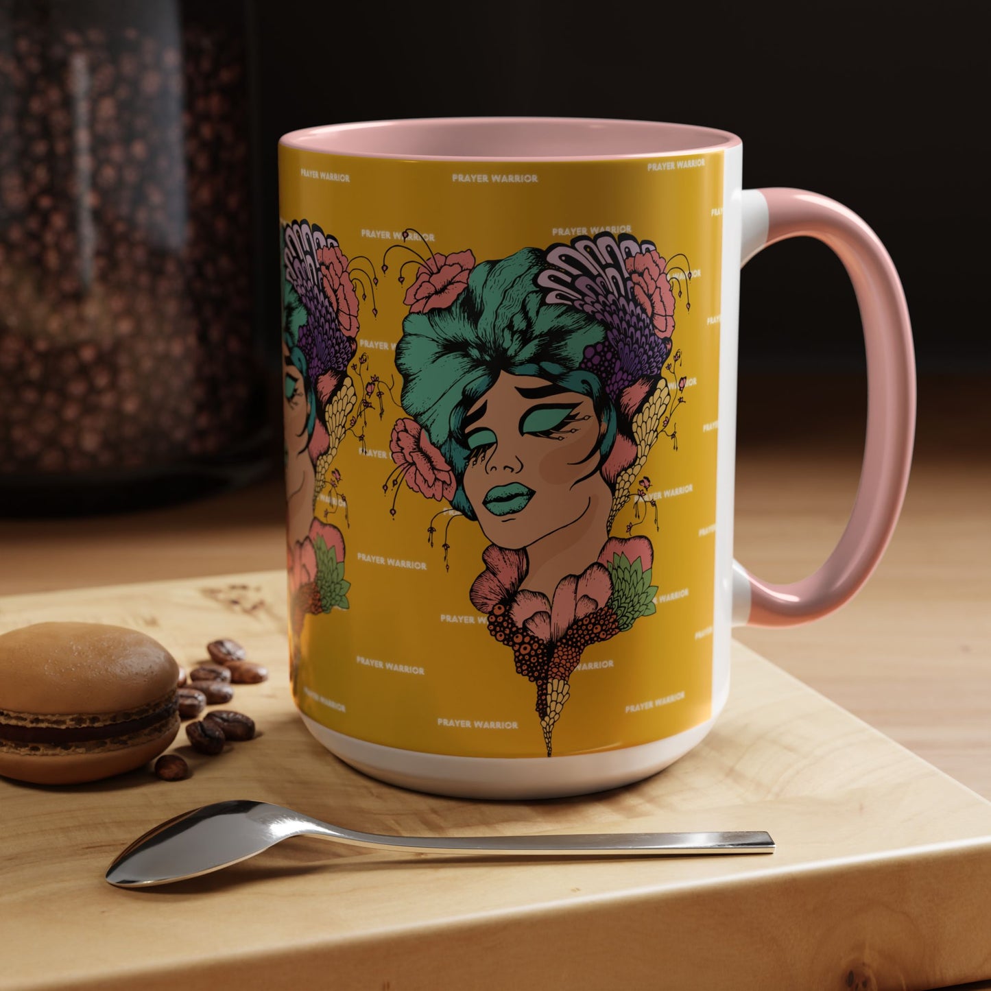 Prayer Warrior - Mug (Yellow)