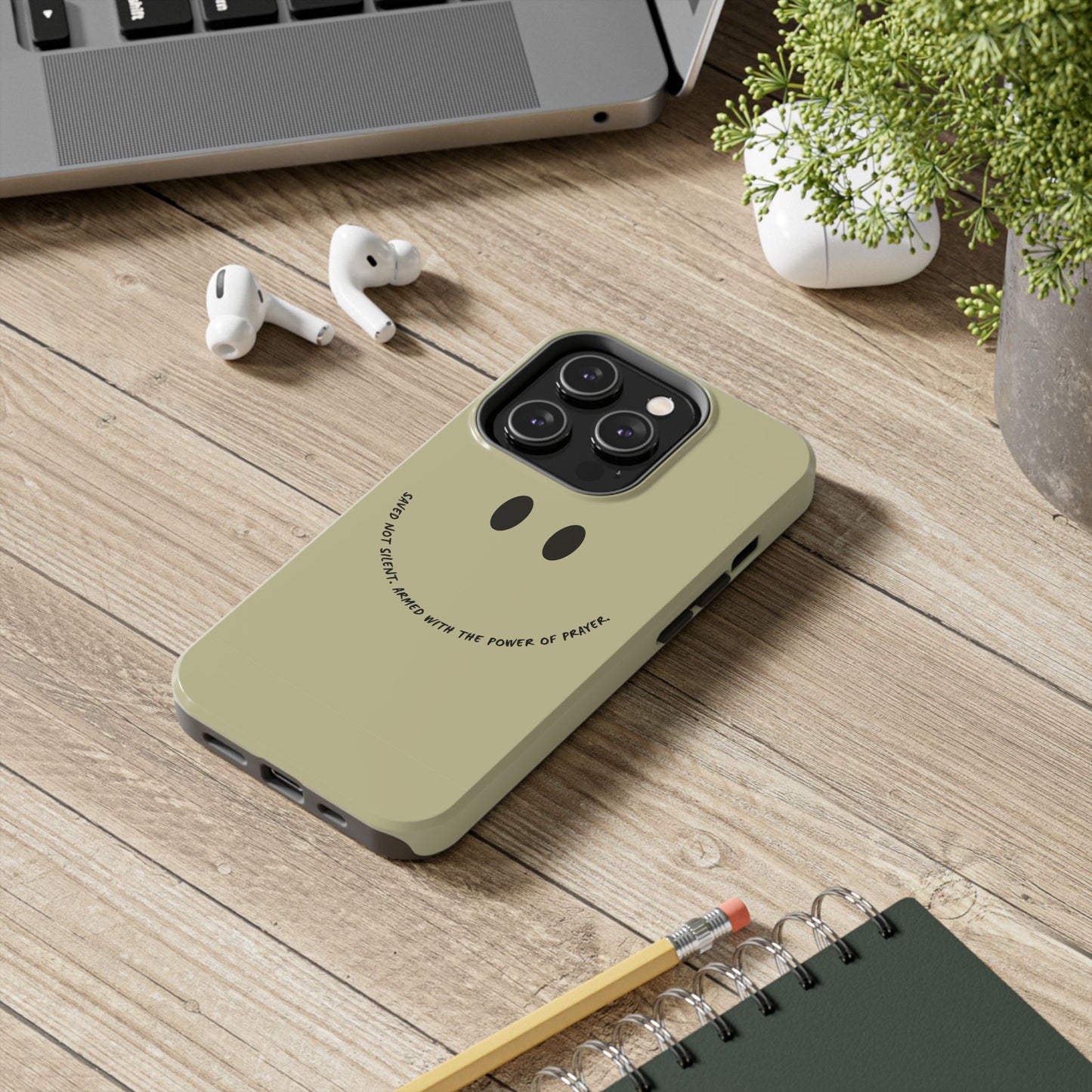 Tough Phone Case - 'Saved Not Silent''