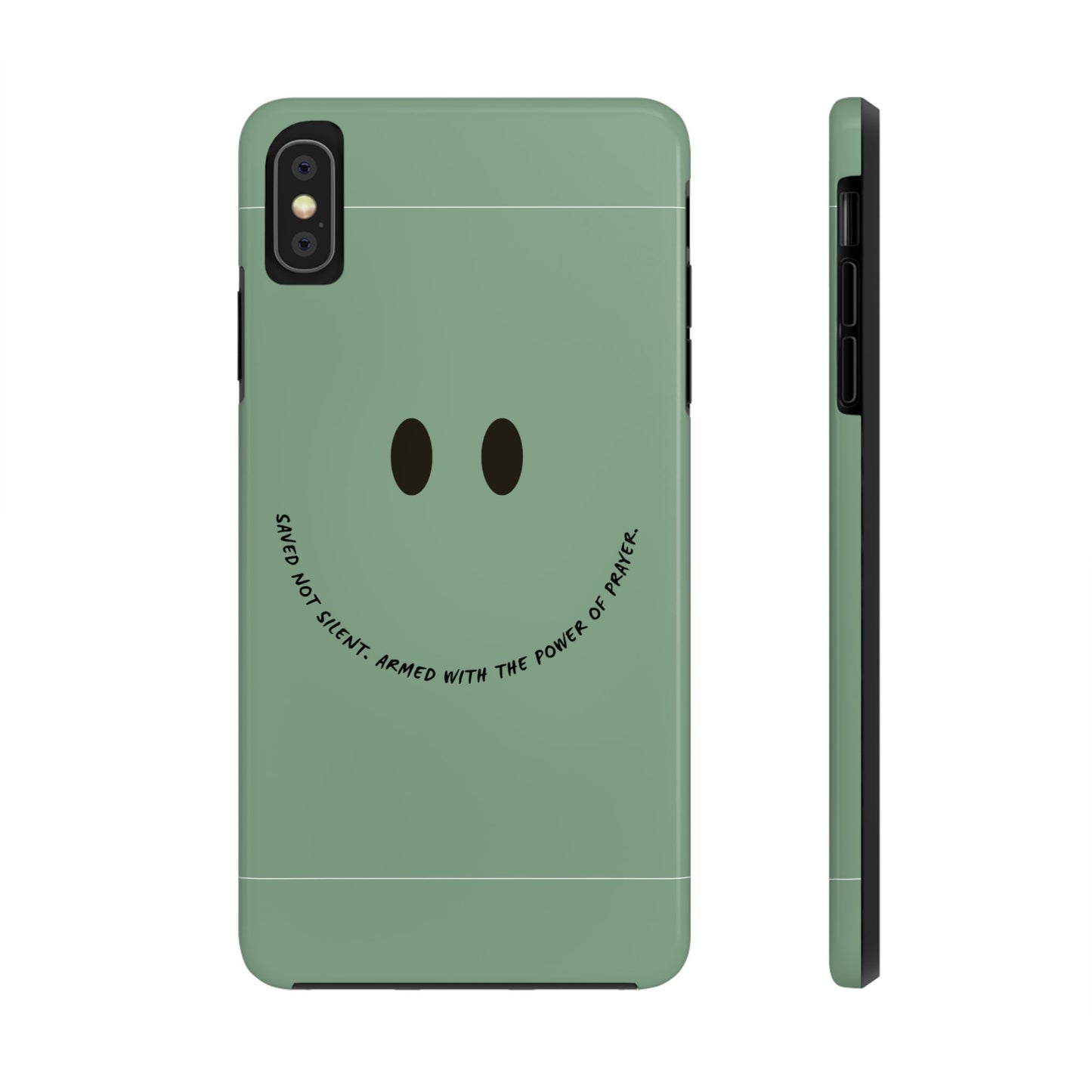 Tough Phone Case - 'Saved Not Silent''
