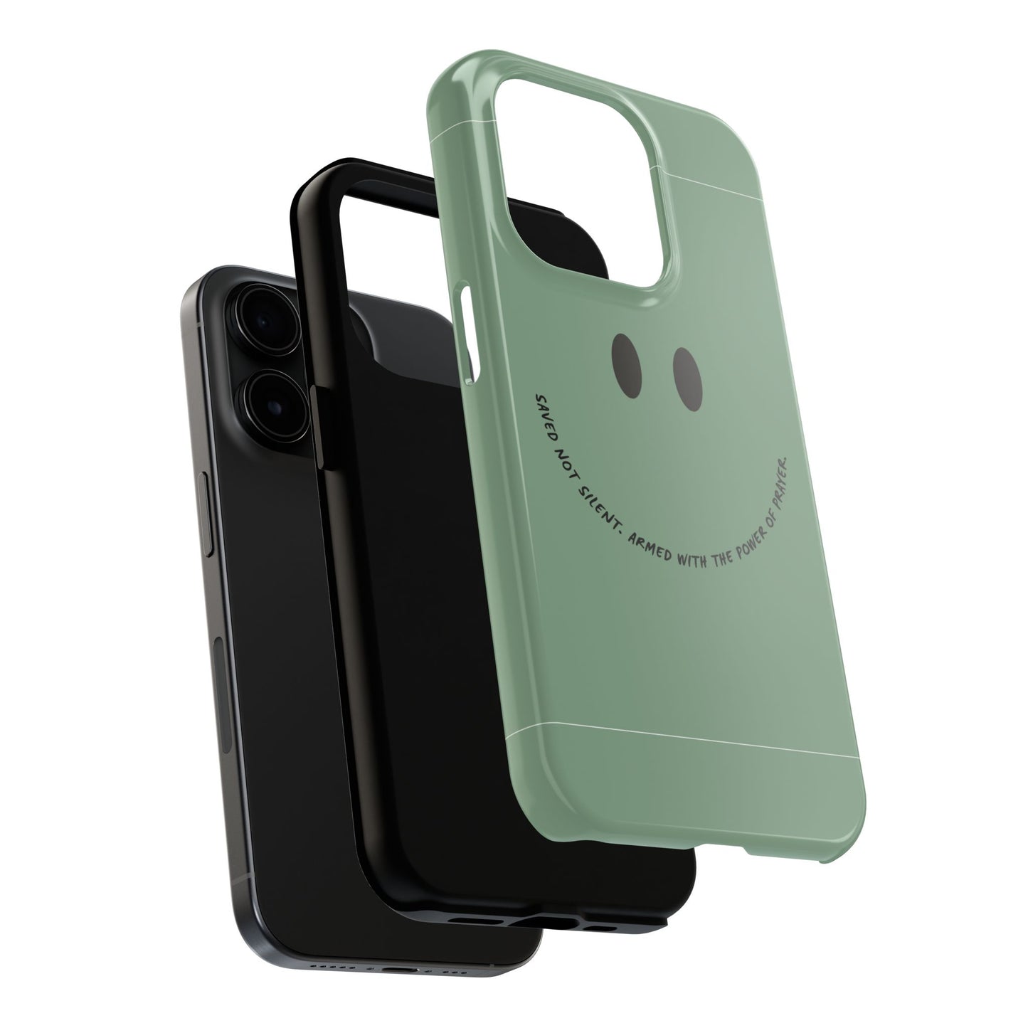 Tough Phone Case - 'Saved Not Silent''