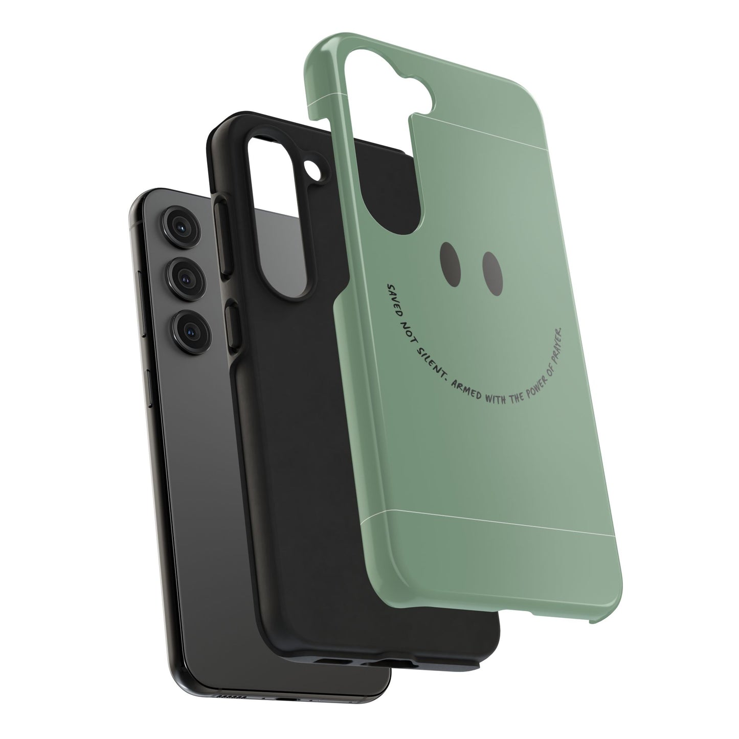 Tough Phone Case - 'Saved Not Silent''