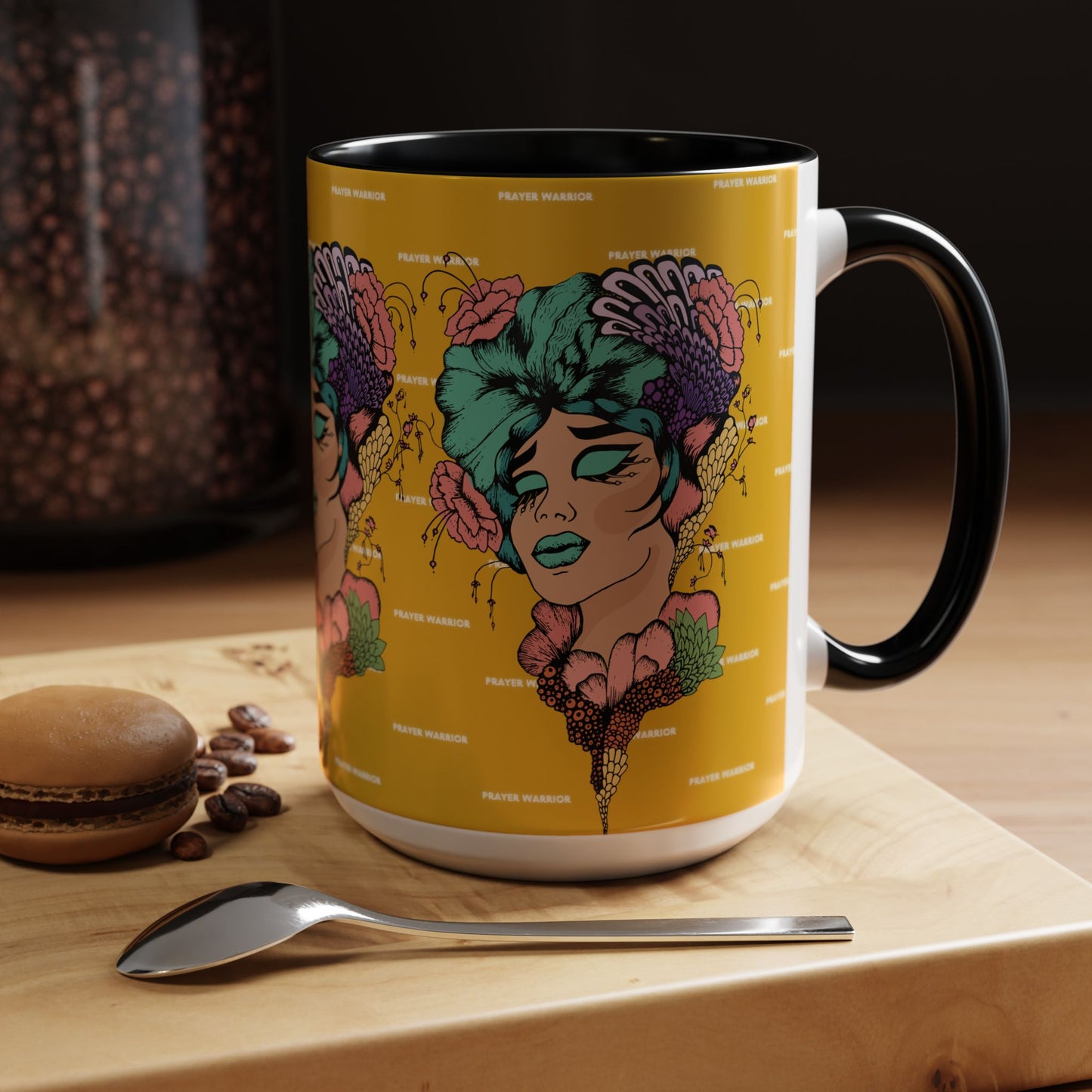 Prayer Warrior - Mug (Yellow)