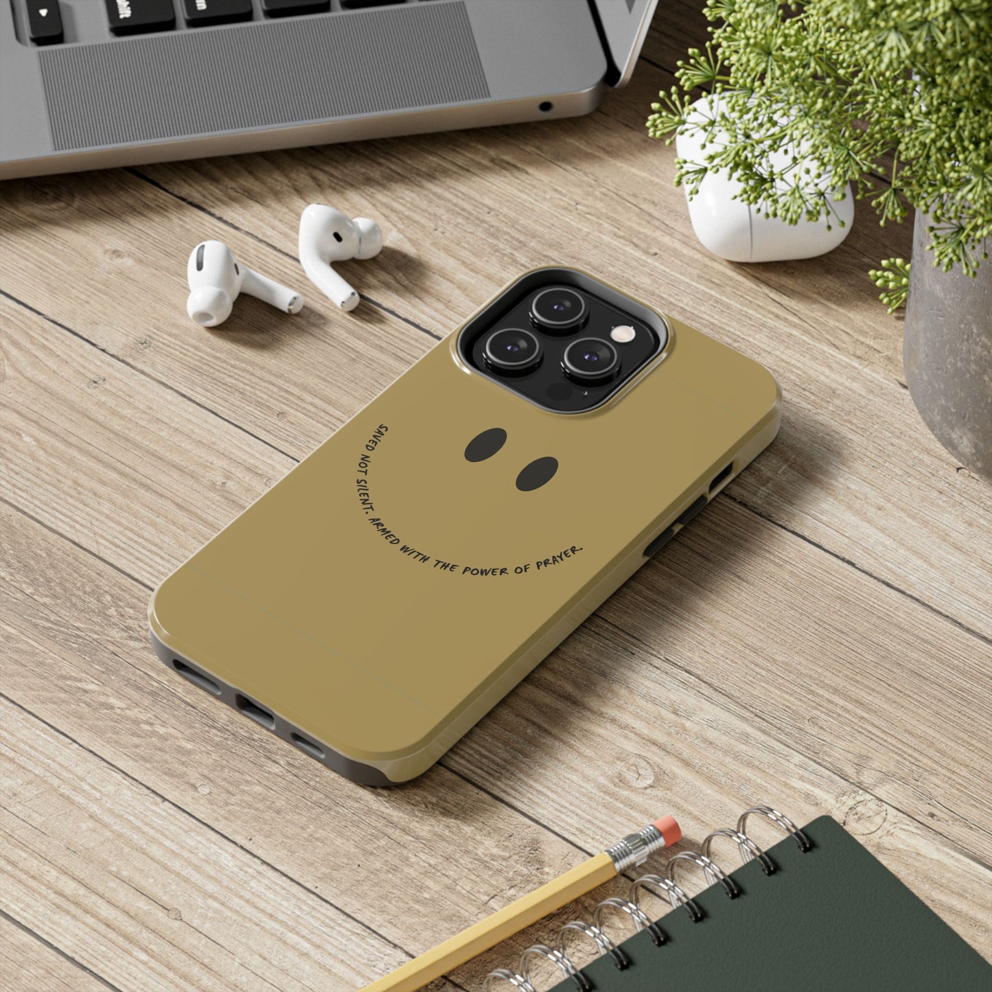 Tough Phone Case - 'Saved Not Silent''