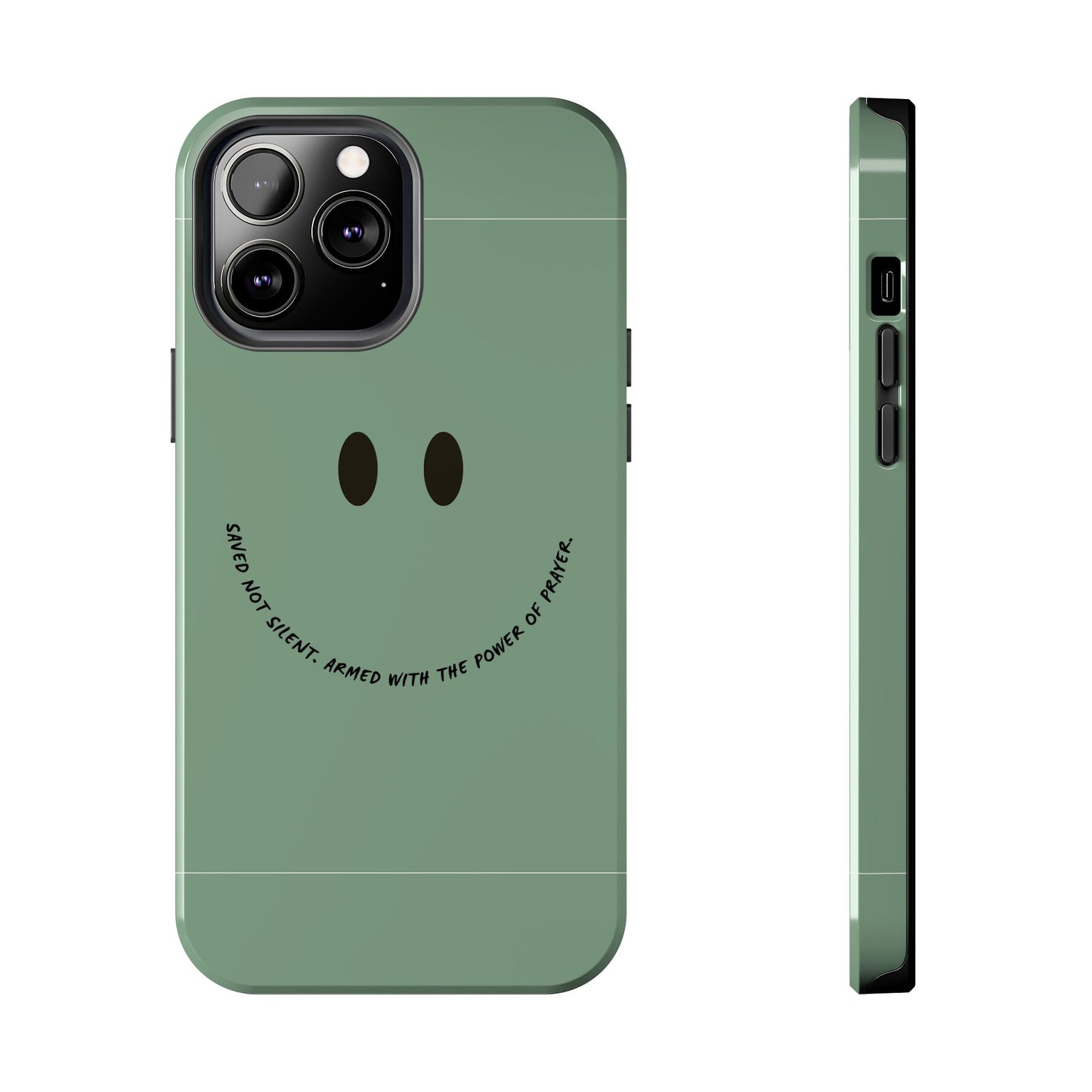 Tough Phone Case - 'Saved Not Silent''