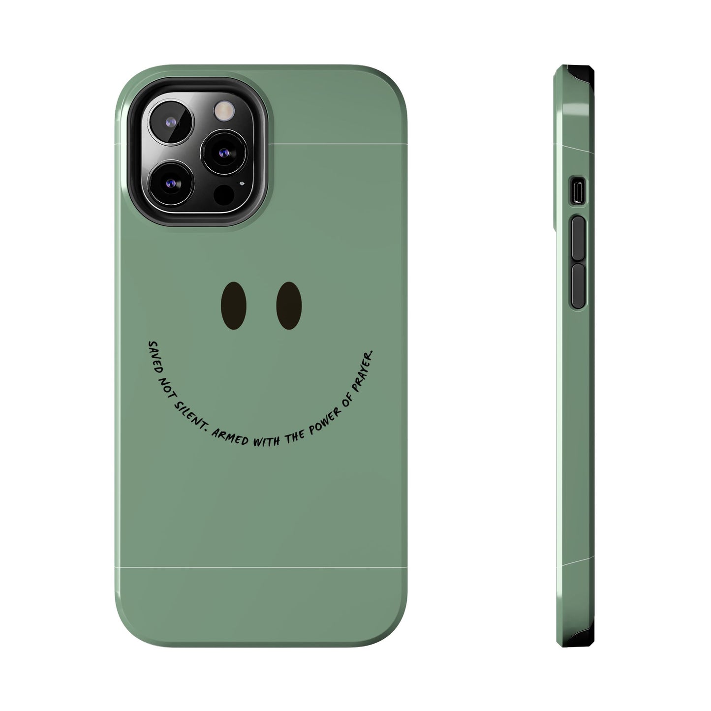 Tough Phone Case - 'Saved Not Silent''