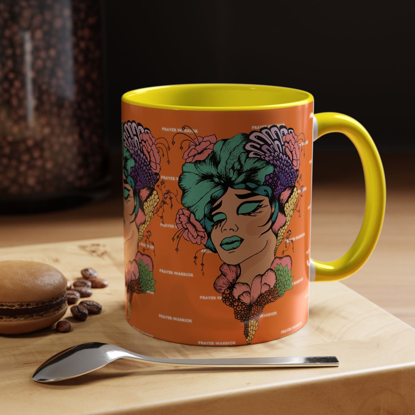 Prayer Warrior - Mug (Orange)