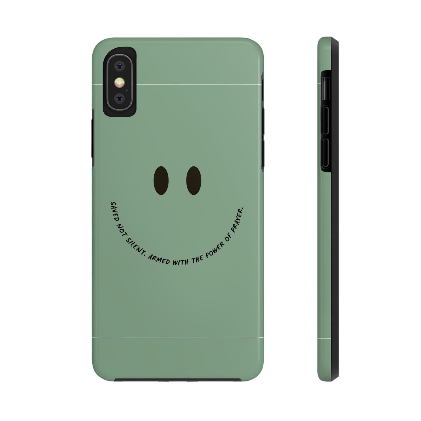 Tough Phone Case - 'Saved Not Silent''