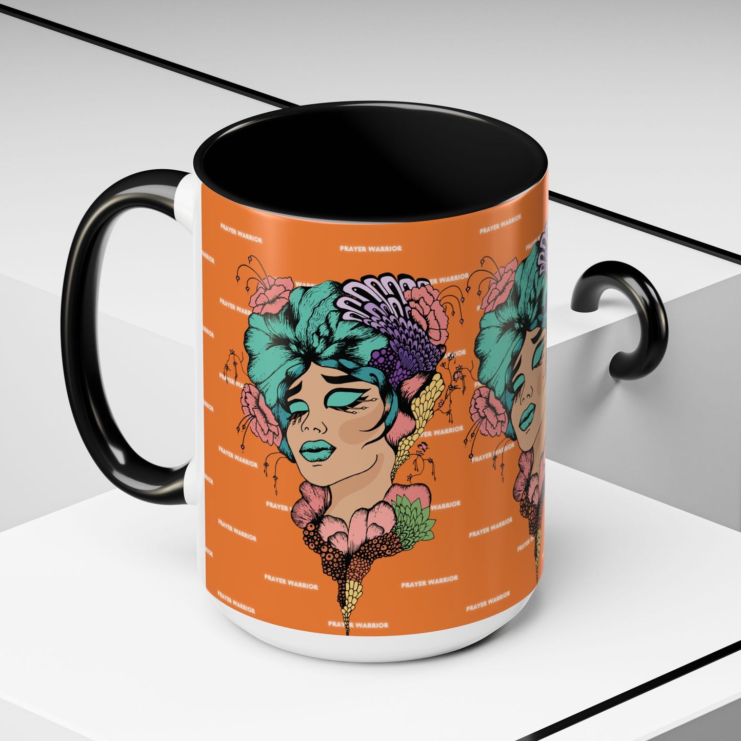 Prayer Warrior - Mug (Orange)