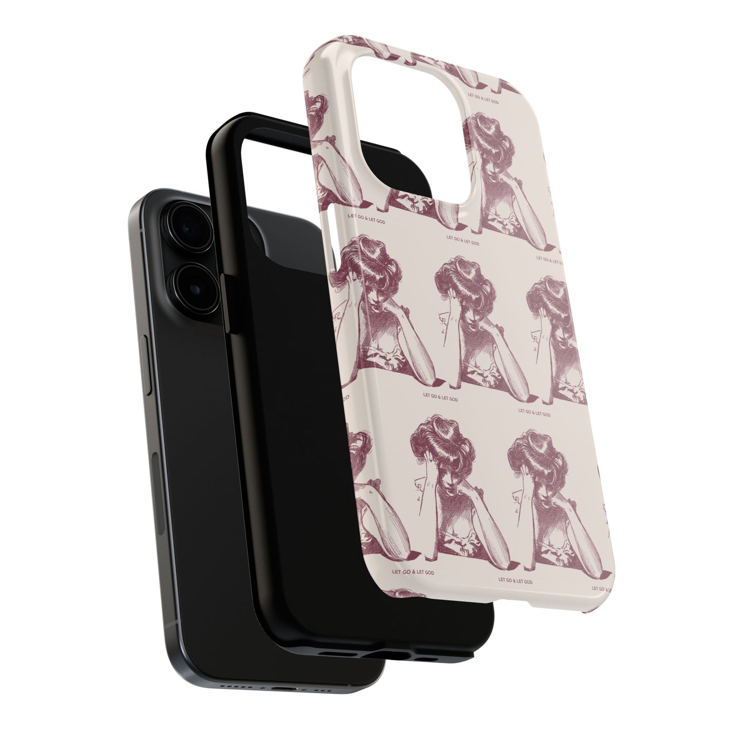 Tough Phone Case - 'Let Go & Let GOD'