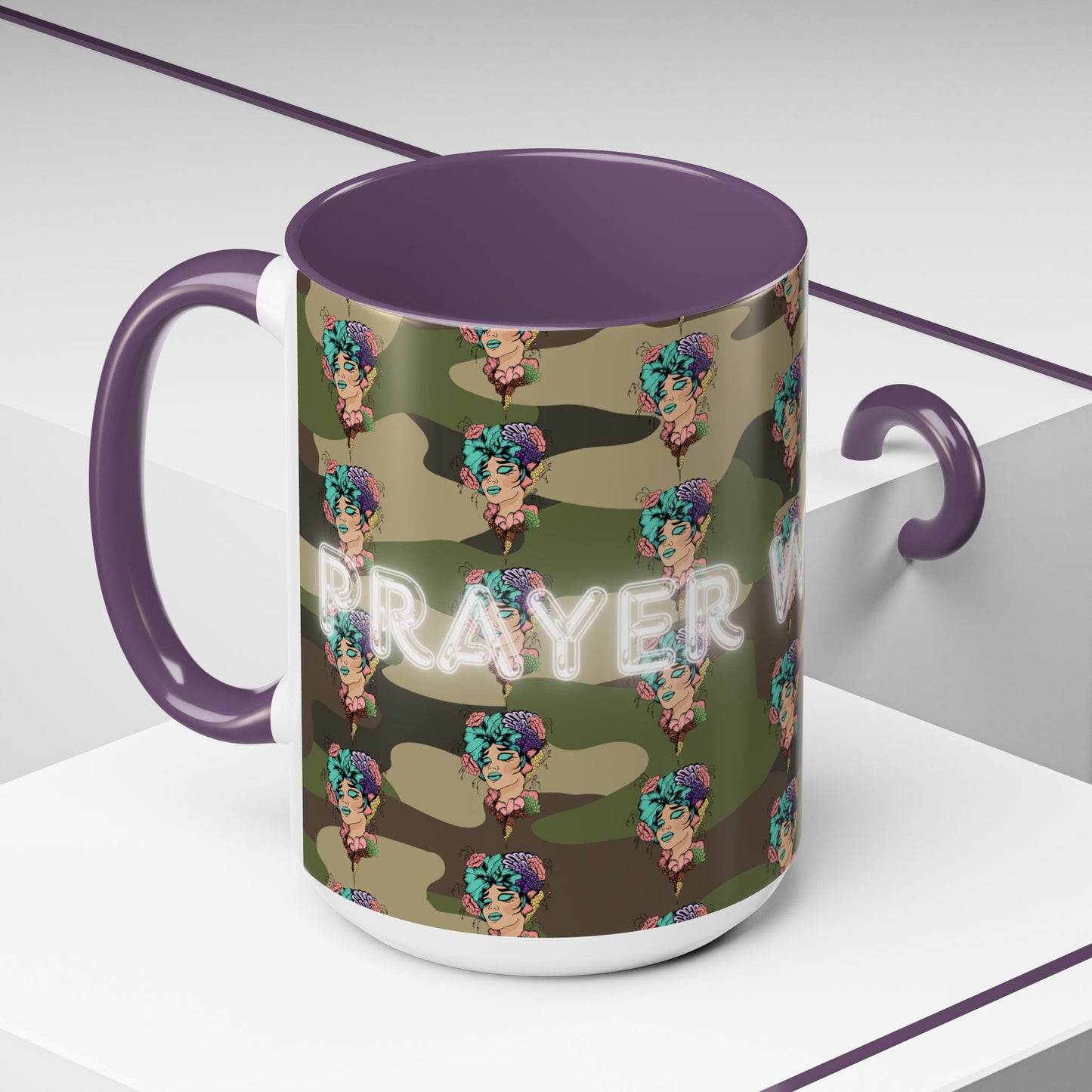 Prayer Warrior - Mug (Army)