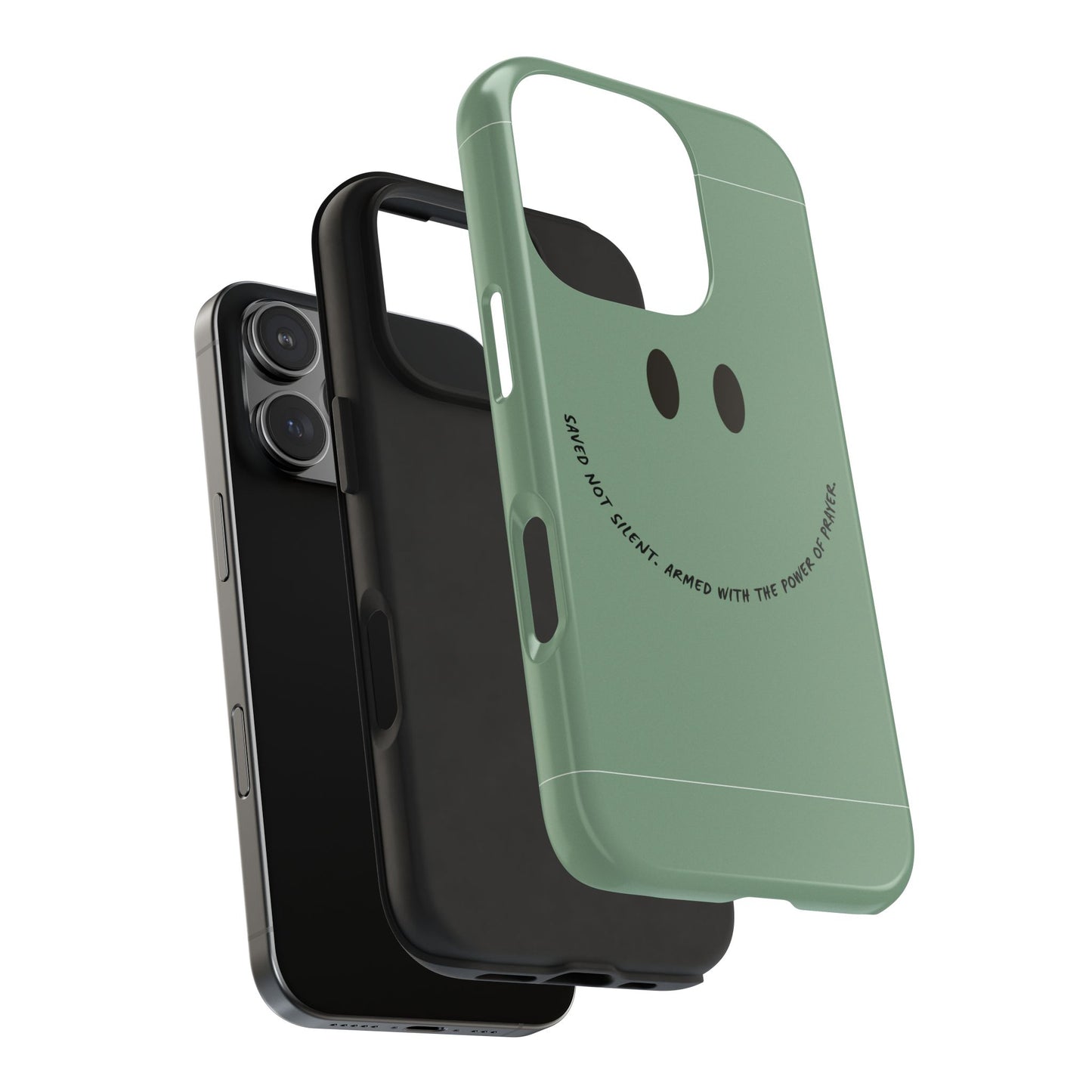 Tough Phone Case - 'Saved Not Silent''