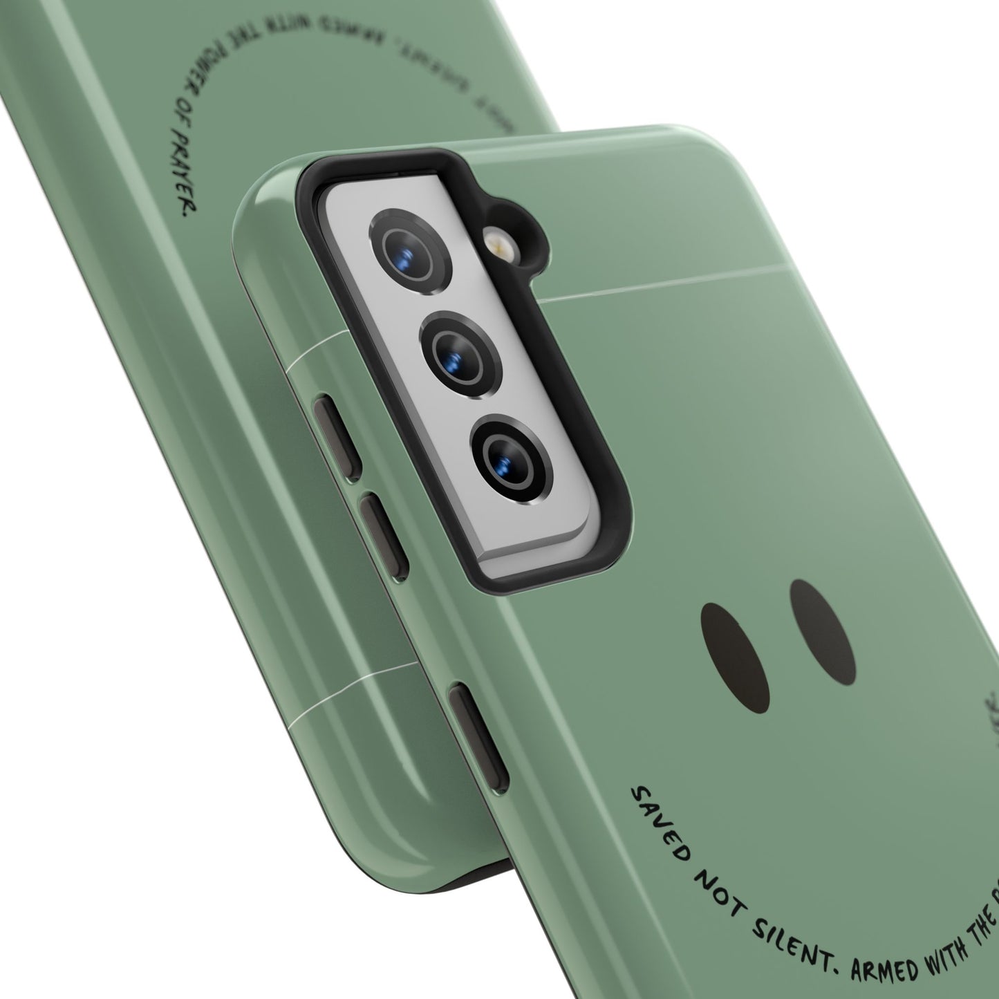 Tough Phone Case - 'Saved Not Silent''