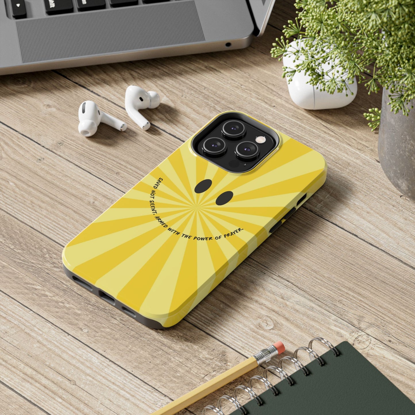 Tough Phone Case - 'Saved Not Silent''