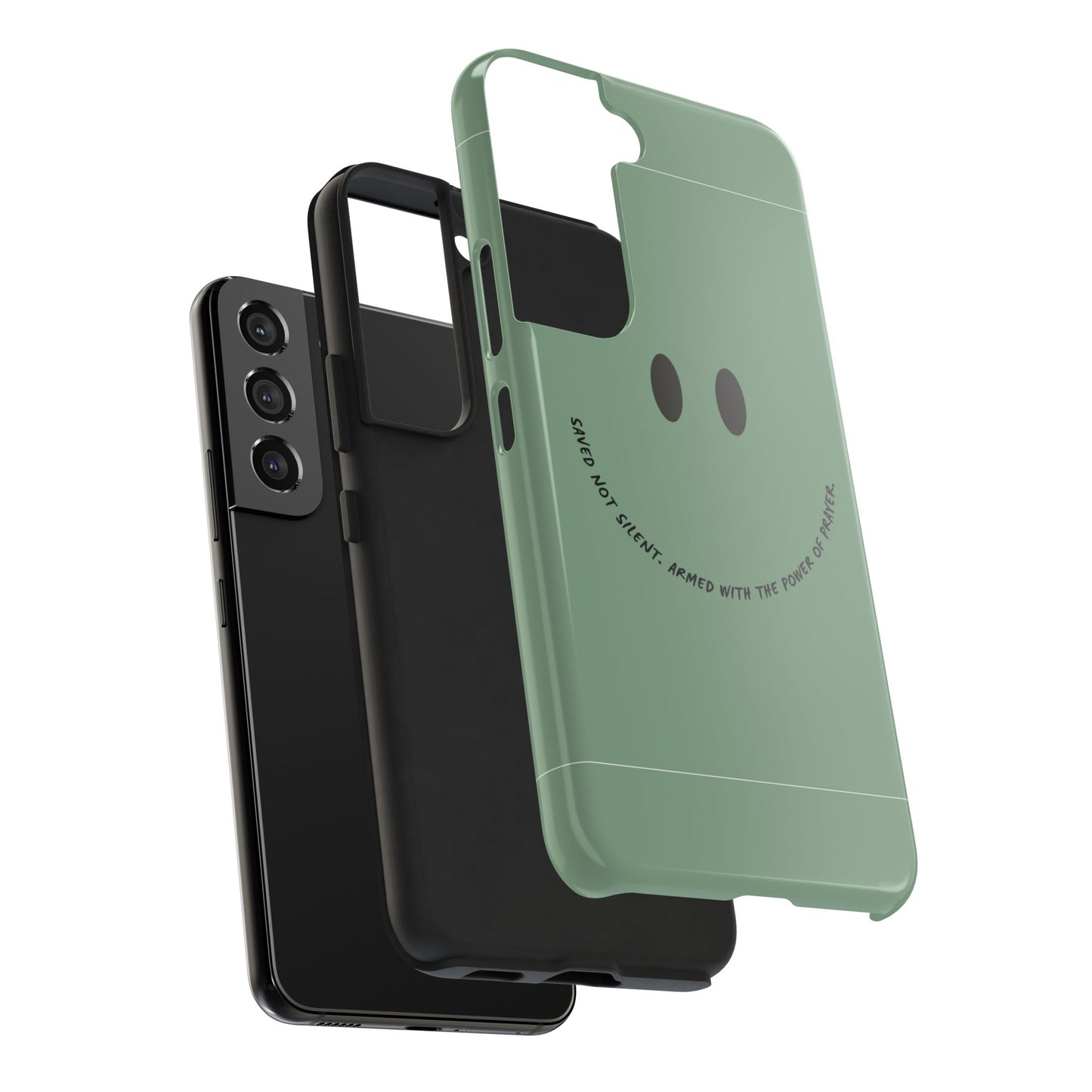 Tough Phone Case - 'Saved Not Silent''