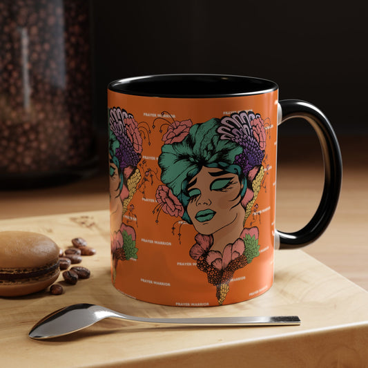 Prayer Warrior - Mug (Orange)