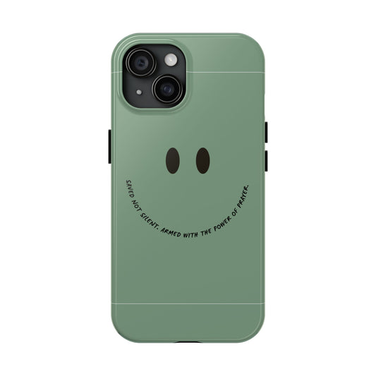 Tough Phone Case - 'Saved Not Silent''