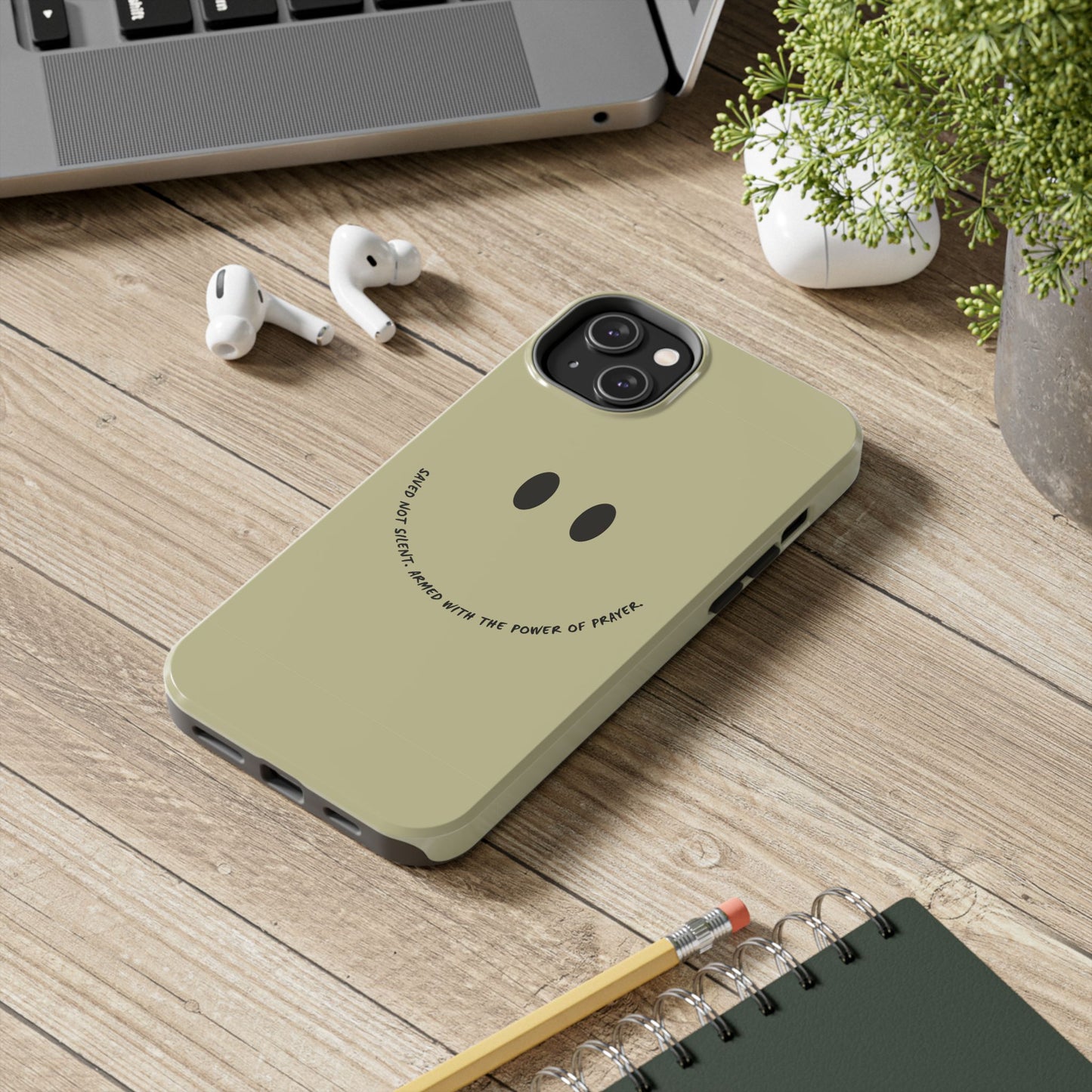Tough Phone Case - 'Saved Not Silent''