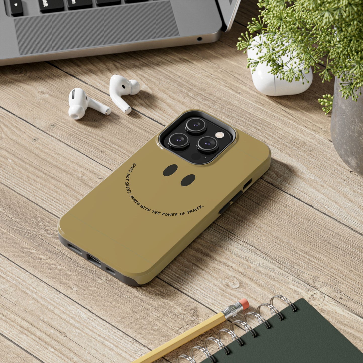 Tough Phone Case - 'Saved Not Silent''