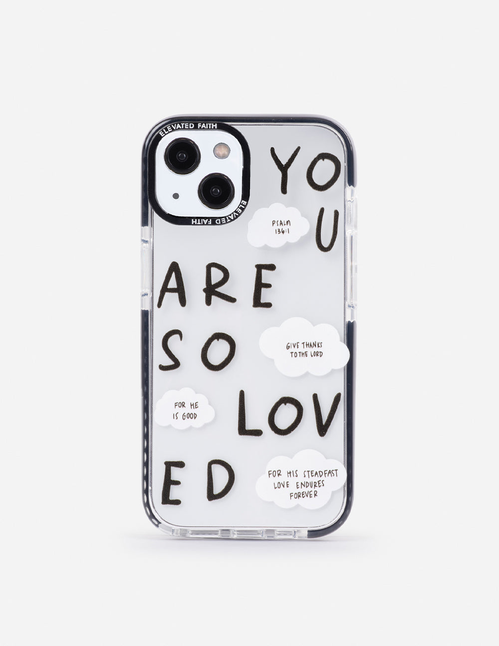 You Are So Loved Phone Case - Black