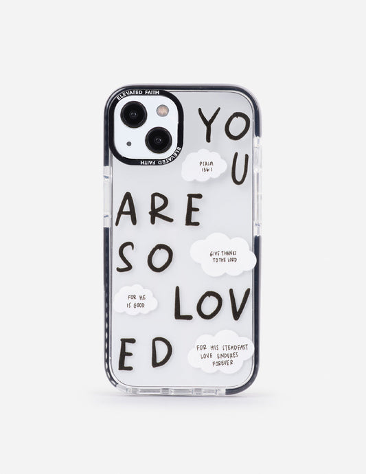 You Are So Loved Phone Case - Black