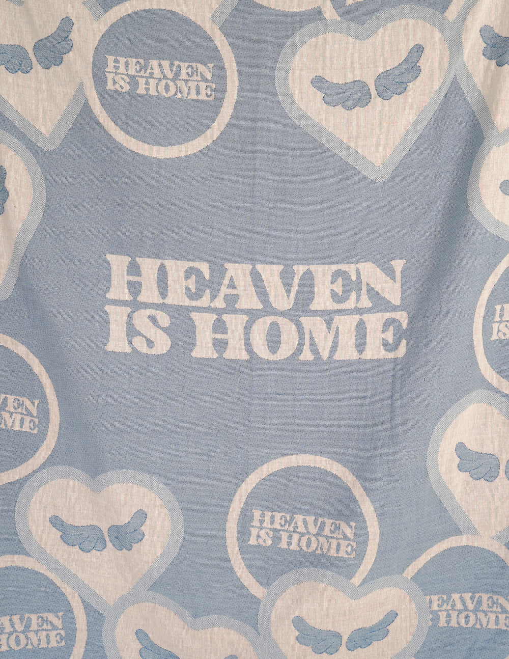 Heaven Is Home Throw Blanket