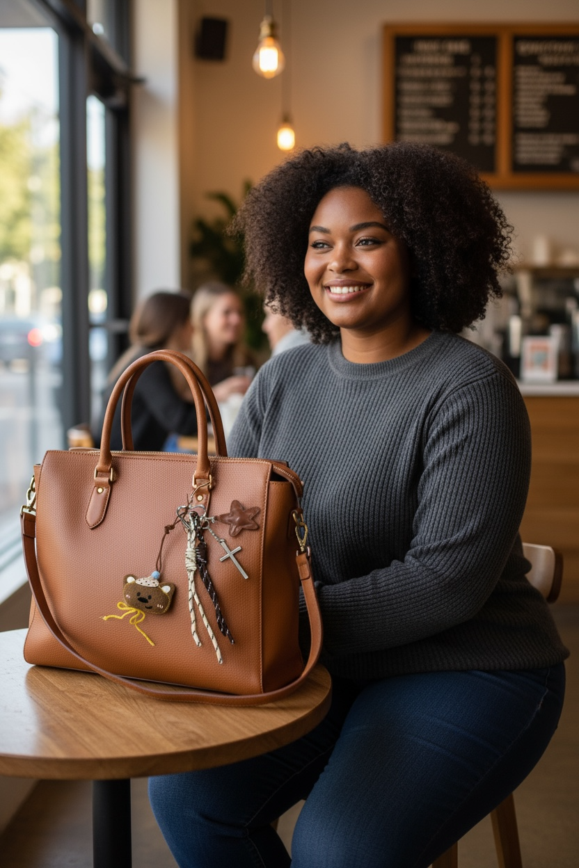 Birthday Bear Keychain