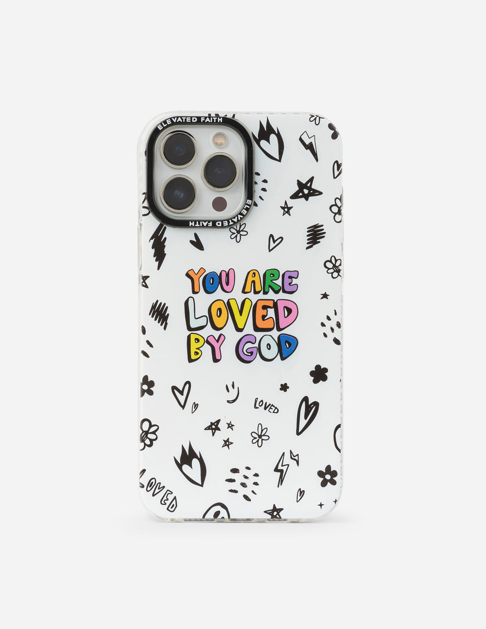 You Are Loved By God Phone Case - White